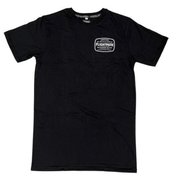 Brighton tee - Black – shopflightpath